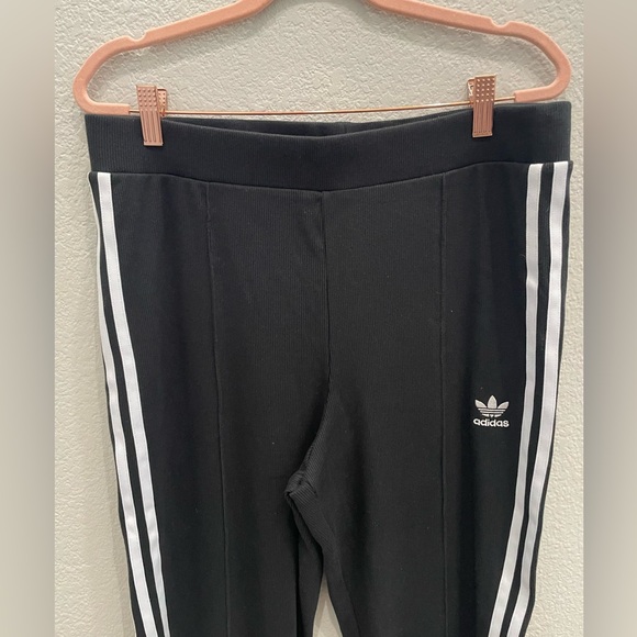 Adidas Bellista Knit Flare Pant, Size XL - Picture 4 of 6